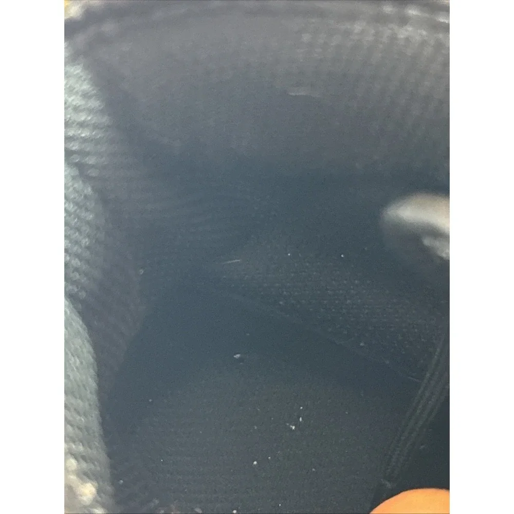 Doc Dr. Martens Black Glitter Combat Boots Kids Size 13 1460 Glitter J Side Zip - Picture 12 of 14